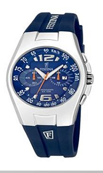 ремешок из полиуретана синий 19.00 мм для F6715/2