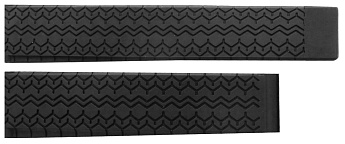 Ремень Tag Heuer FT6033, из каучука, черный