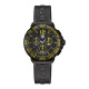 Ремень Tag Heuer FT6024, из каучука, черный
