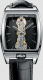 Ремень Corum 0480/00558, из кожи аллигатора, черный, размер