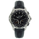 Ремень Tag Heuer BT0712, из каучука, черный, размер 21мм