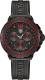 Ремень Tag Heuer FT6024, из каучука, черный