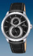 Ремень Festina BC10349, из кожи телёнка, черный, размер 23 мм