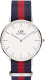 Ремень Daniel Wellington DW00200046, из нейлона, триколор, размер 18 мм