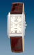 Ремень Festina BC04768, из кожи телёнка, тёмно-коричневый, размер 18 мм