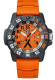 Ремень Luminox FPX.3800.35Q.K, из полиуретана, оранжевый, размер 24 мм