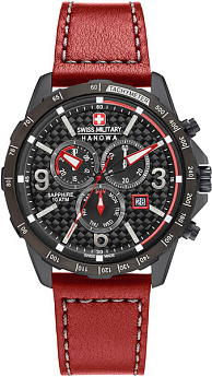 Ремень Swiss Military Hanowa STL 06-4251.13.007, из кожи телёнка, размер 22 мм