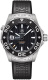 Ремень Tag Heuer FT6015, из каучука, черный, размер 21/18 мм