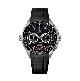 Ремень Tag Heuer FT6013, из каучука, черный