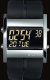 Ремень Tag Heuer FT6003, из каучука, черный, размер 31,5/22 мм