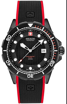 Ремень Swiss Military Hanowa STP 06-4315.13.007, из полиуретана, застежка с черным покрытием в комплекте