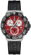 Ремень Tag Heuer FT6024, из каучука, черный