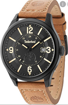 Ремень Timberland 03-14645JSB/02, из кожи телёнка, коричневый