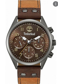 Ремень Timberland 03-14859JSU/12, из кожи телёнка, коричневый, размер 22 мм