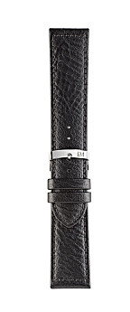 ремешок для часов Panamera Performance из кожи теленка, черный 019, ширина 24 мм