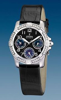 Ремень Festina BC05341, из кожи телёнка, размер 18 мм