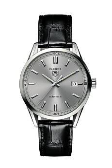 Ремень Tag Heuer FC6180, из кожи, черный