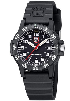 Ремень Luminox FPX.1901.20Q.1.K, из полиуретана, черный, размер 19 мм