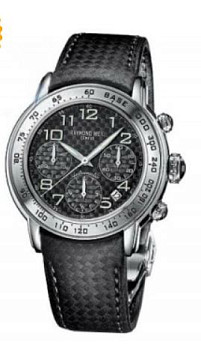 Ремень Raymond Weil SI2101-BD-R8CXL, из полиамида, черный, размер 