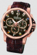 Ремень Corum 0480/00059, из кожи аллигатора, коричневый, размер 22/20 мм