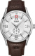 Ремень Swiss Military Hanowa STL 06-4156.04.001.05, из кожи телёнка, темно-коричневый