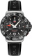 Ремень Tag Heuer BT0714, из каучука, черный, размер 20 мм