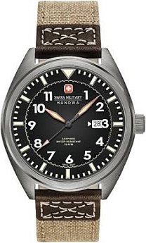 Ремень Swiss Military Hanowa STL 06-4258.30.007.02, из кожи телёнка, 21мм