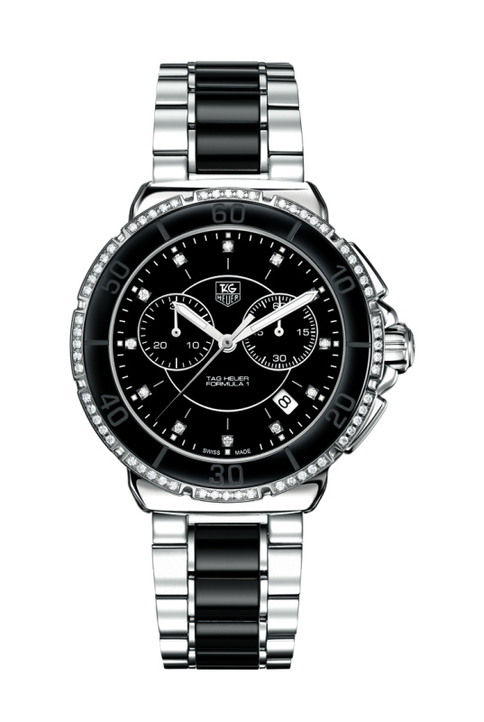 Браслет Tag Heuer BA0862, из стали, черный, размер