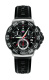 Ремень Tag Heuer BT0714, из каучука, черный, размер 20 мм