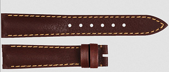 Ремень Corum 0480/00478, из кожи телёнка, коричневый, размер 21/18 мм