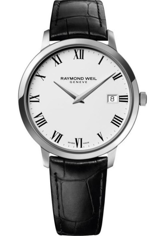 ремешок из кожи теленка (имитация аллигатора), удлиненный, размер xl, черный, черные стежки, 20мм, с застежкой из нерж. стали