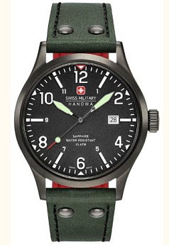 Ремень Swiss Military Hanowa STL 06-4280.13.007.06, из кожи телёнка, размер 22 мм