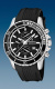 Ремень Festina BC07571, из каучука, черный, размер 24 мм