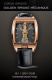 Ремень Corum 0480/00471, из кожи аллигатора, коричневый, размер 19/18 мм