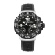 Ремень Tag Heuer BT0717, из каучука, черный, размер 22 мм