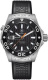 Ремень Tag Heuer FT6015, из каучука, черный, размер 21/18 мм