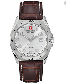 Ремень Swiss Military Hanowa STL 06-4190.04.001.0, из кожи телёнка, размер 24 мм