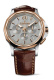 Ремень Corum 0480/00480, из кожи аллигатора, коричневый, размер 22/18 мм