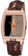 Ремень Corum 0480/00471, из кожи аллигатора, коричневый, размер 19/18 мм
