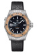 Ремень Tag Heuer FT6015, из каучука, черный, размер 21/18 мм