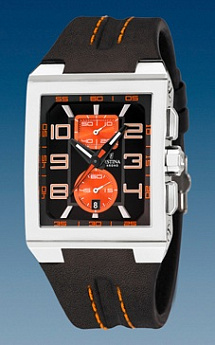 Ремень Festina BC04529, из кожи телёнка, черный, размер 18 мм