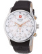 Ремень Swiss Military Hanowa STL 06-4156.04.001.05, из кожи телёнка, темно-коричневый