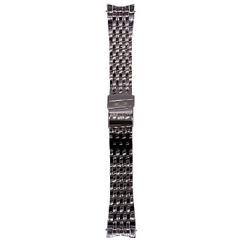 Браслет Breitling 441A, из стали, стальной, размер 22 мм