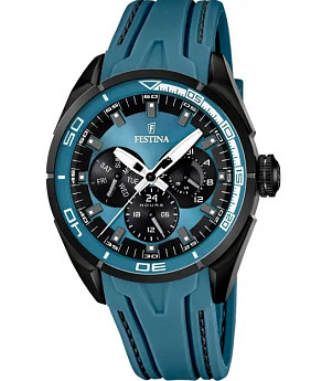 Ремешок из каучука темно-синий 23 мм для часов FESTINA SPORT 2015 (F16610/3)