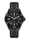 Ремень Tag Heuer BT0721, из каучука, черный, размер 20 мм