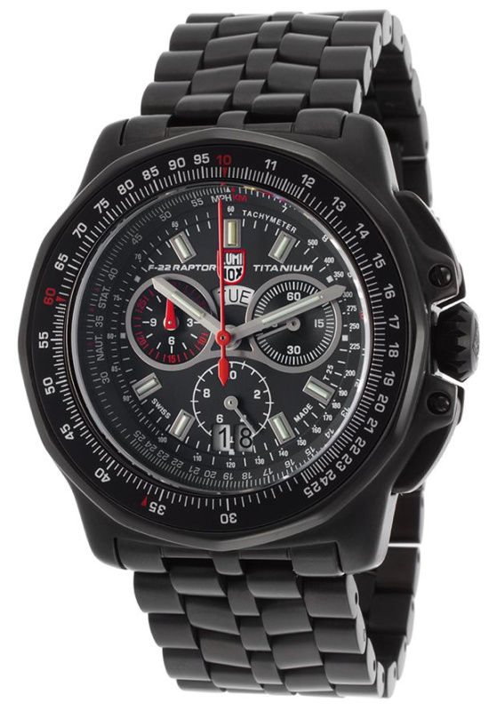 Браслет Luminox FM9200.TI60, из титана, черный