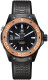 Ремень Tag Heuer FT6015, из каучука, черный, размер 21/18 мм