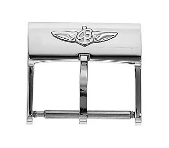 Пряжка Breitling A20BA.1, из полированной нерж. стали для кожаного ремешка, размер 20 мм