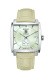 Ремень Tag Heuer FC6215, из кожи аллигатора, бежевый