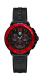 Ремень Tag Heuer FT6024, из каучука, черный